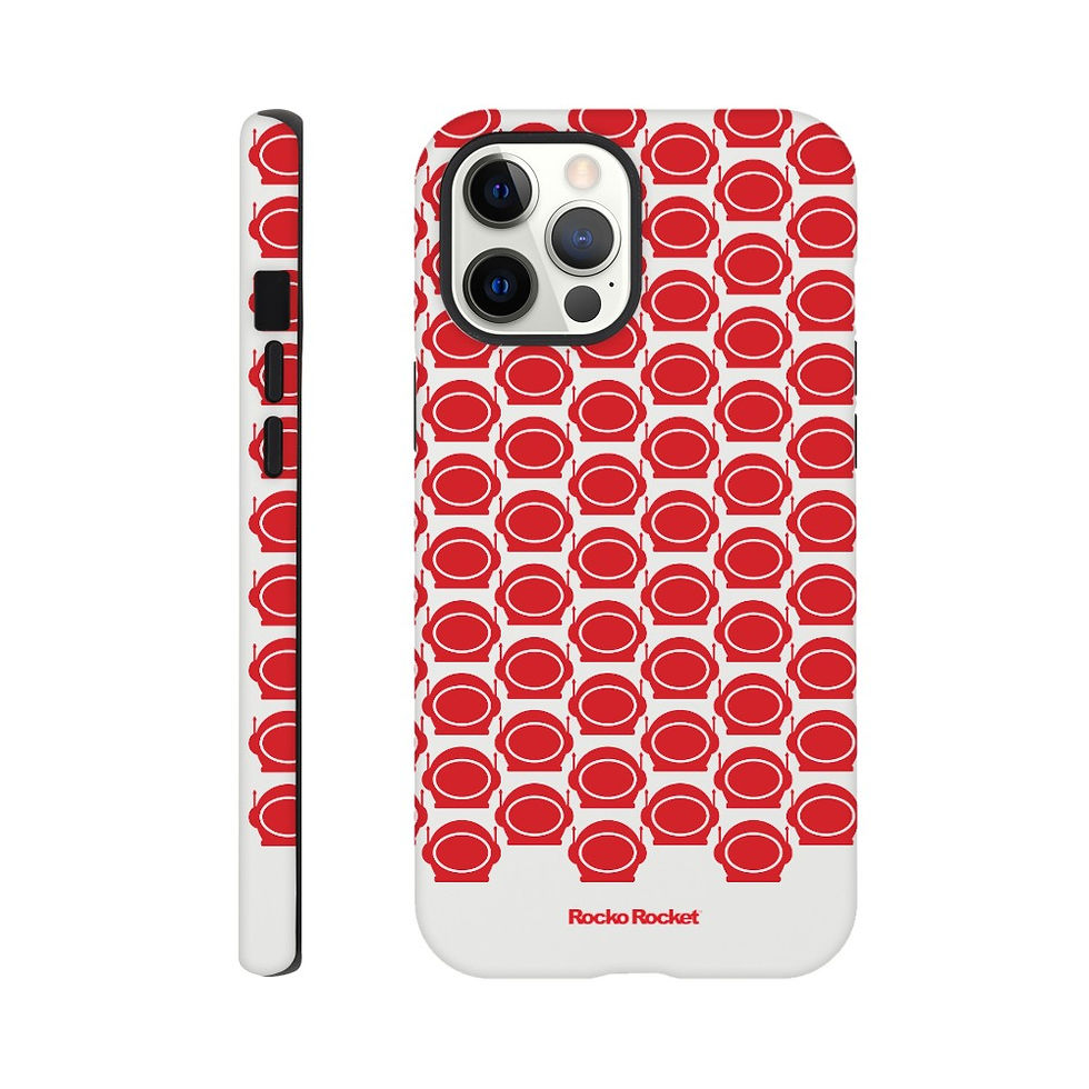 Thumbnail: Apple Tough case | RR Red Helmet Icon Pattern