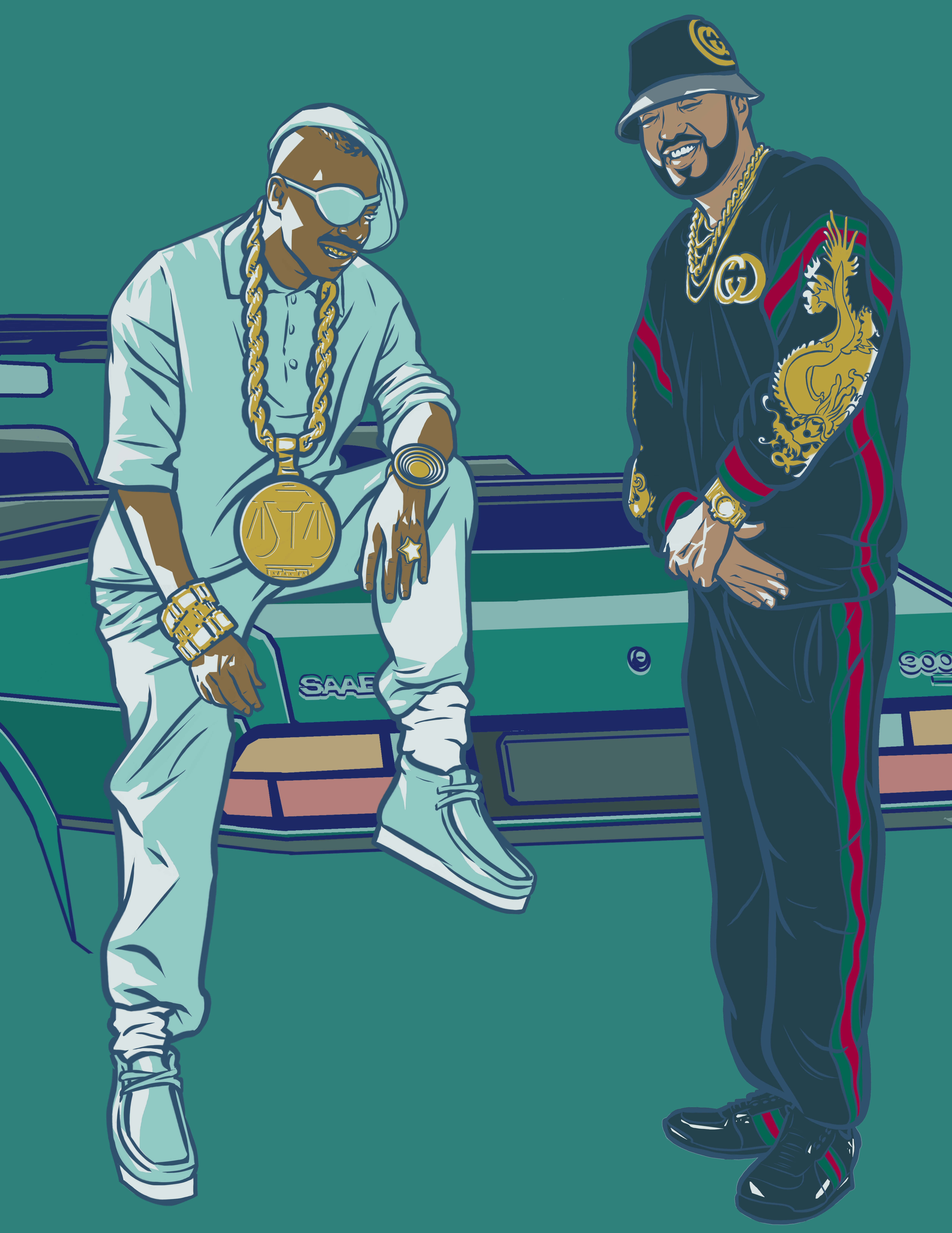 No Stylist production art