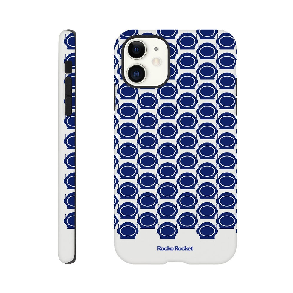 Thumbnail: Apple Tough case | RR Royal Helmet Icon Pattern
