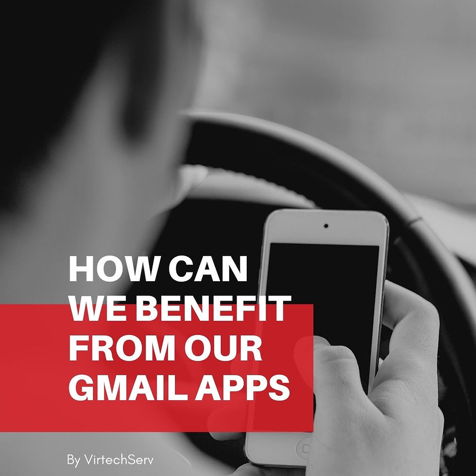 Benefit from Gmail Apps