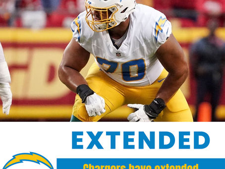 Chargers Extend Rashawn Slater