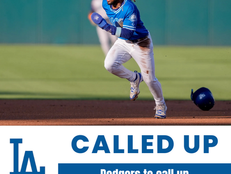 Justin Dean Called Up