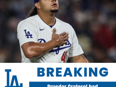 Brusdar Graterol had right shoulder labrum surgery