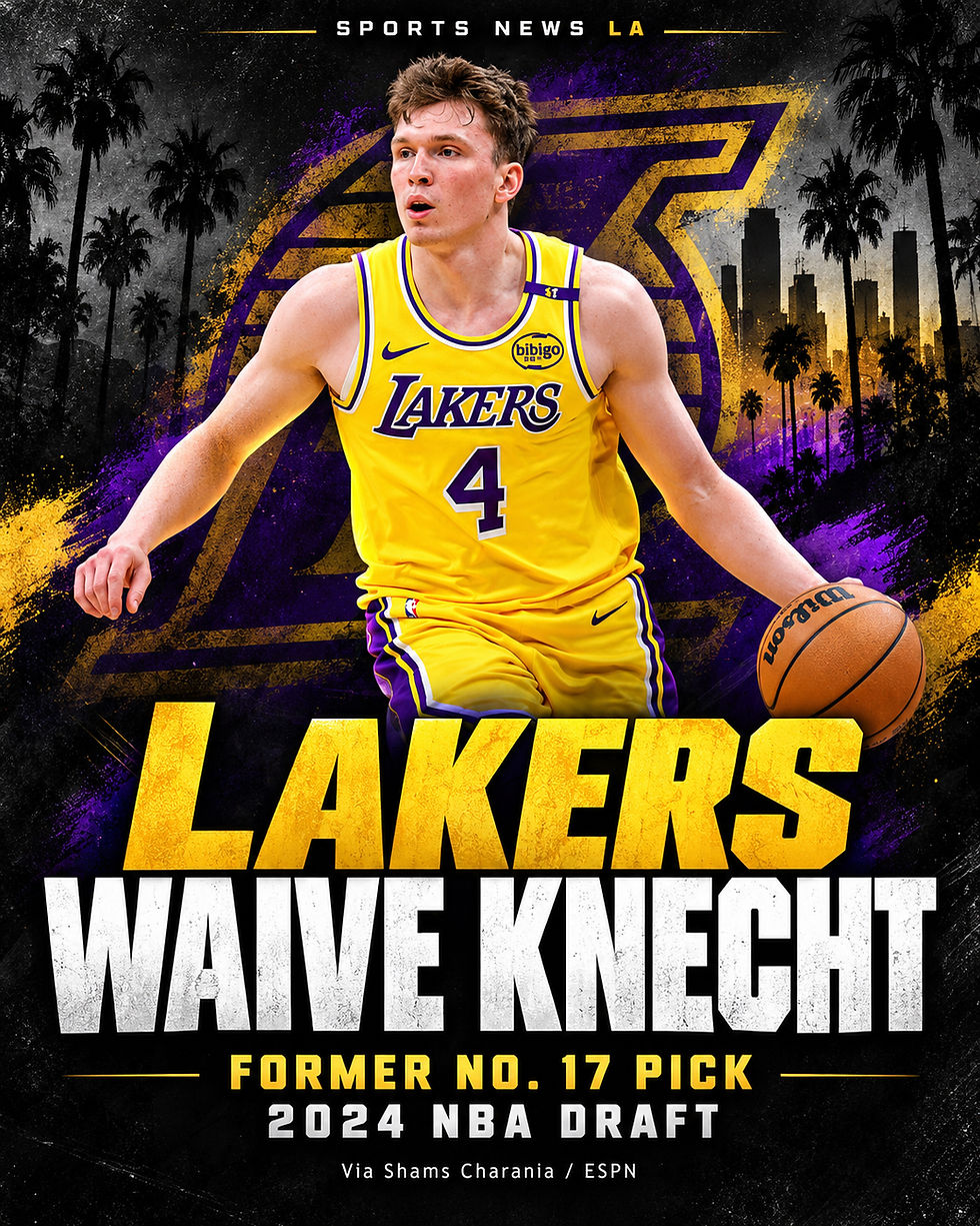 Dalton Knecht Waived