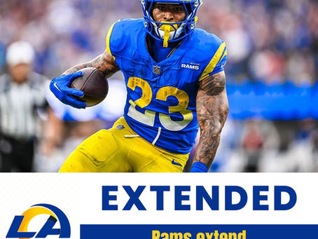 Rams Extend Kyren Williams