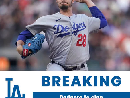 Dodgers To Sign Andrew Heaney