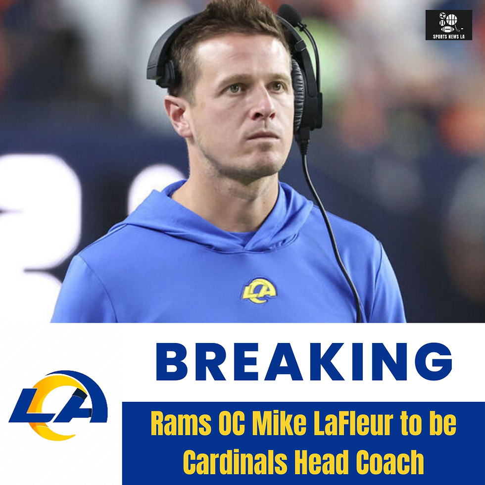 OC Mike LaFleur Leaves Rams