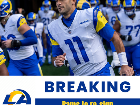 QB Jimmy Garoppolo to re-sign with the Rams