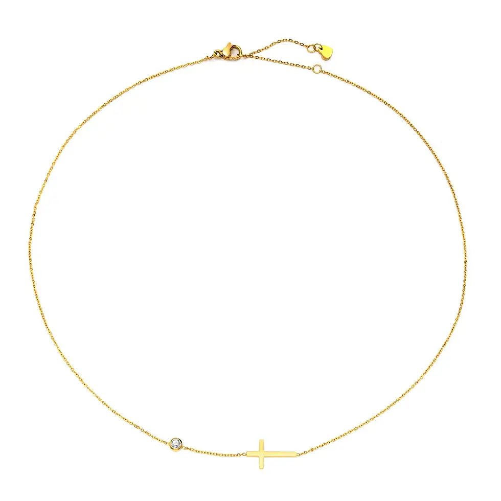 Thumbnail: The Promise Cross Necklace