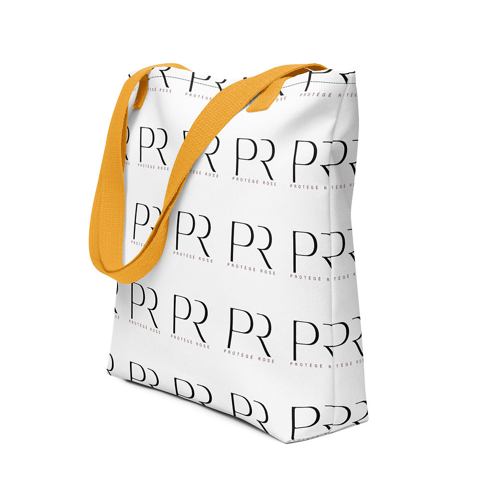 Thumbnail: Protege Rose Pattern Tote bag