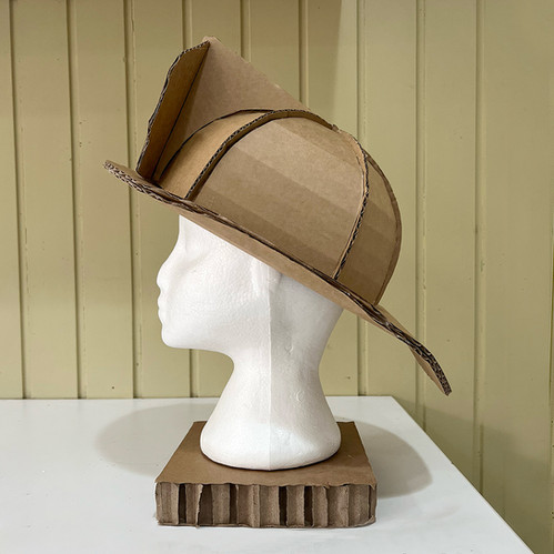 Fireman Hat Straw Fire Helmet Fire Department Hat FD Firefighter Baseball  Cap Black