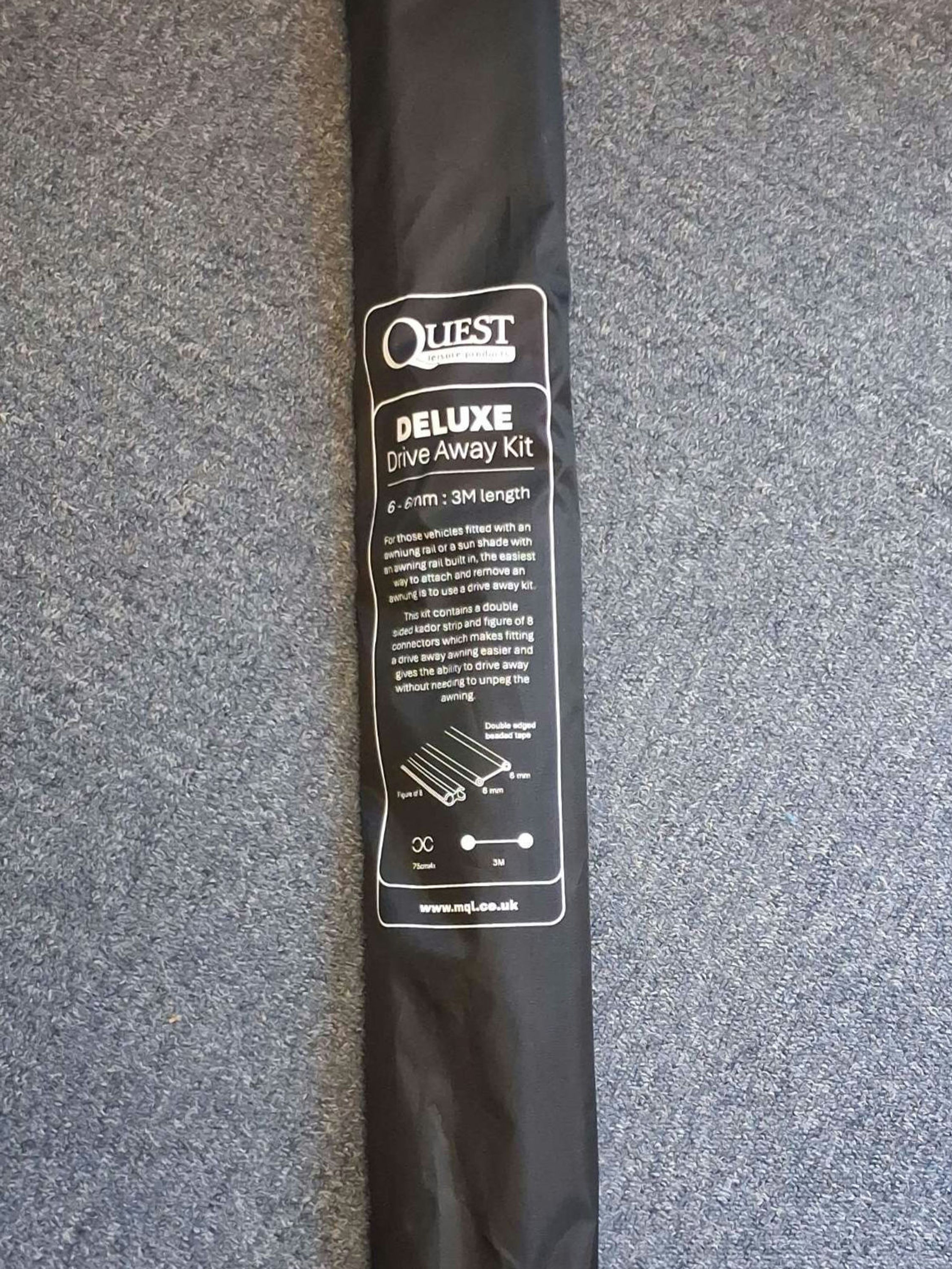 Quest 6mm/6mm Deluxe Driveaway Awning Connection Kit