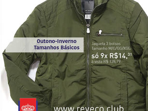 Agora a Reyeco.Club - tamanhos básicos
