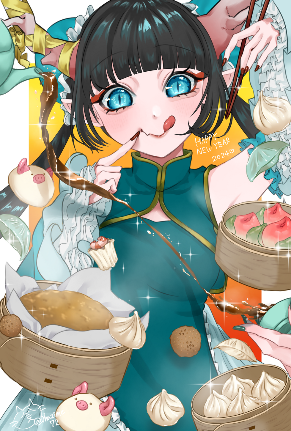 辰年年賀状