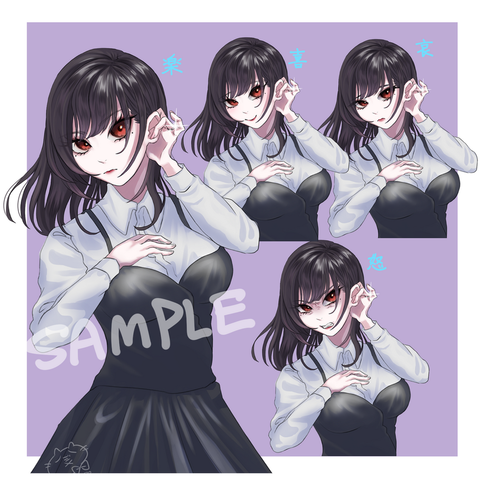 黒髪少女