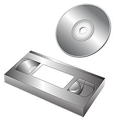 VHS to DVD logo