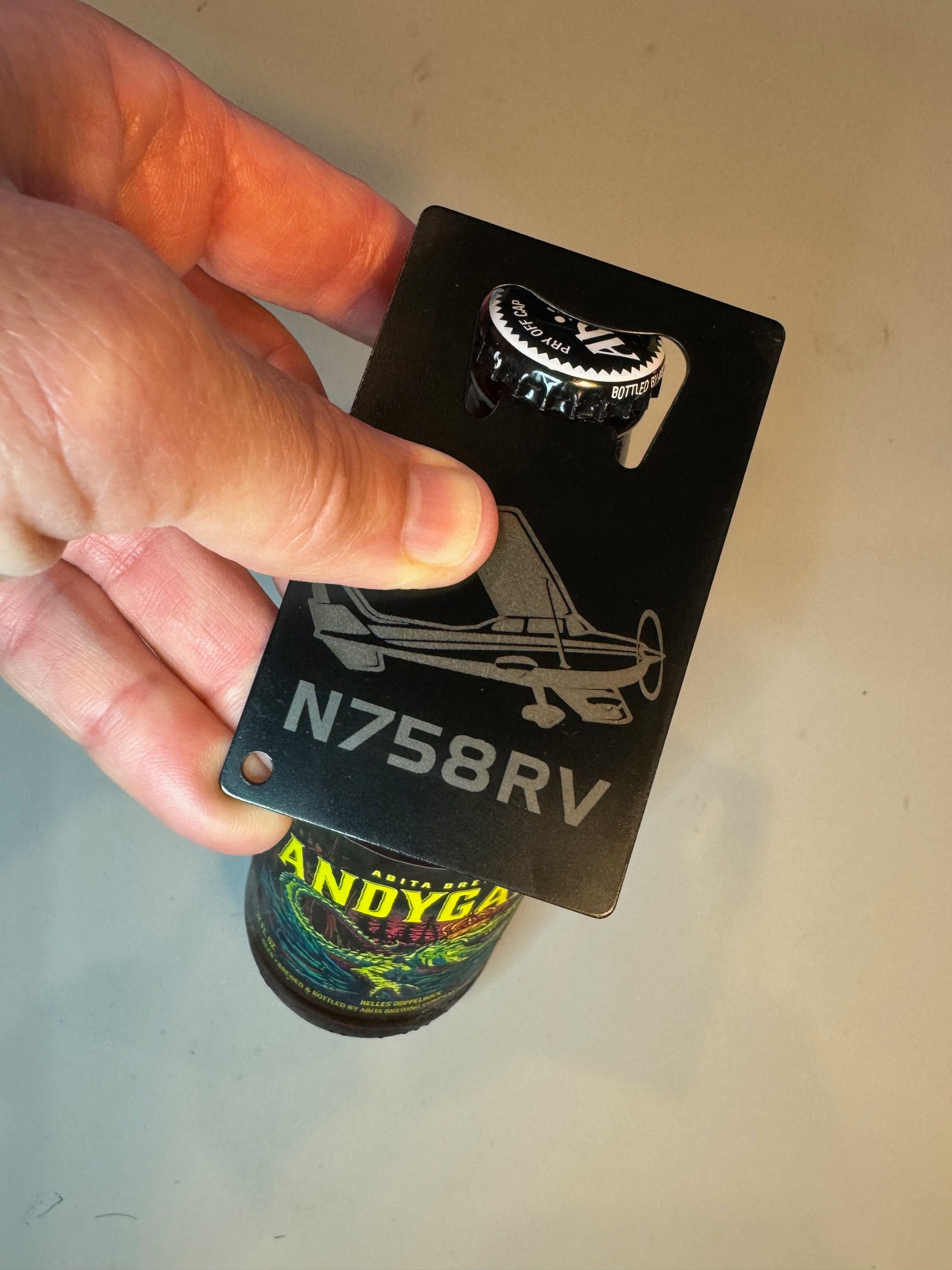 "Credit Card" Bottle Opener