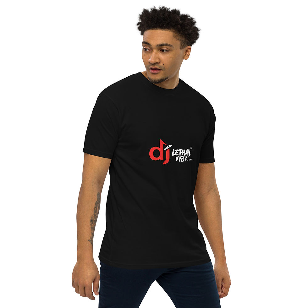 Thumbnail: Dj Lethal Vybz Men’s premium heavyweight tee