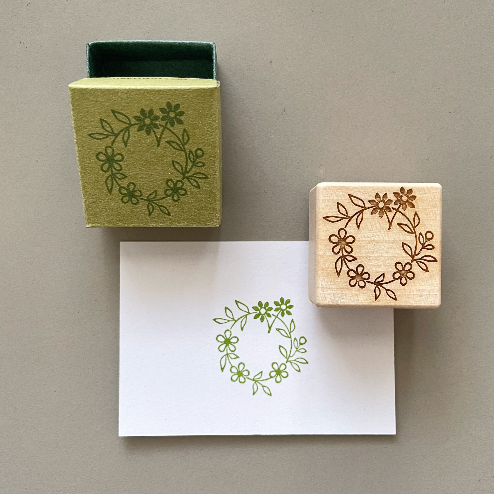Stempel Blumenkranz | OrcOYoyo