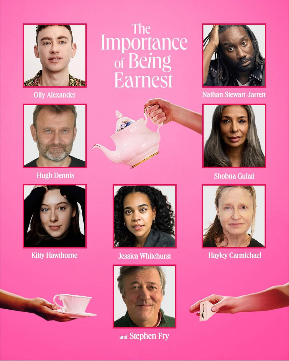 THE IMPORTANCE OF BEING EARNEST