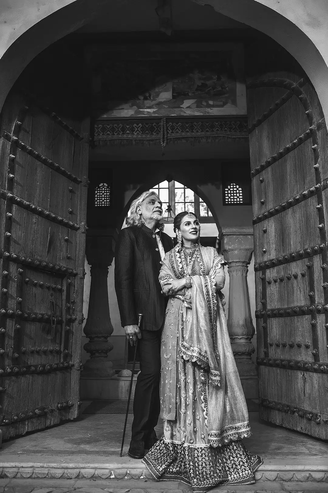 Founding Designers Meera & Muzaffar Ali at House of Kotwara in Gurugram, India