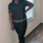 girl wearing black t-shirt