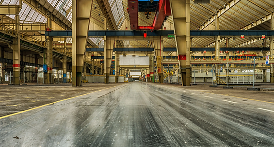 leere Lagerhalle