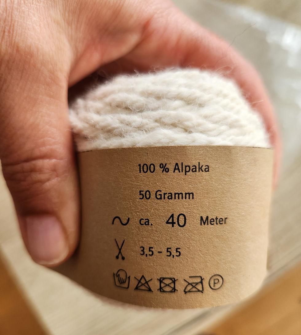 Miniaturbild: Alpaka Wolle 100% von unseren Tieren