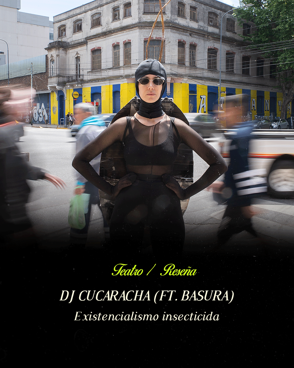 DJ Cucaracha (ft. Basura): Existencialismo insecticida