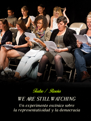 Un experimento escénico sobre la representatividad y la democracia