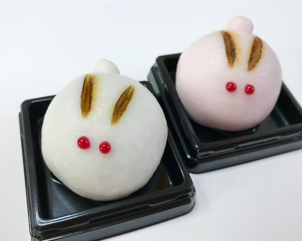 季節の上生菓子「うさぎ上用」