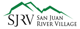 Stylized green mountain range on a black background.