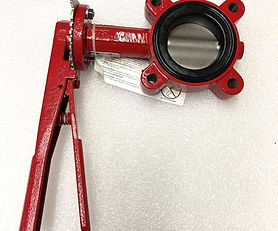 3" LUG TYPE BUTTERFLY VALVE W/ HANDLE EPDM