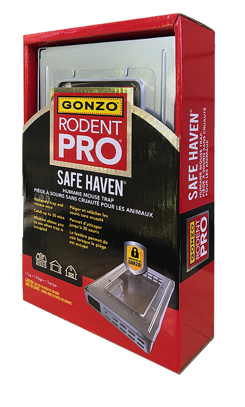 GONZO®RodentPro® SafeHaven® Live Multi-Catch Mouse Trap | gonzostore
