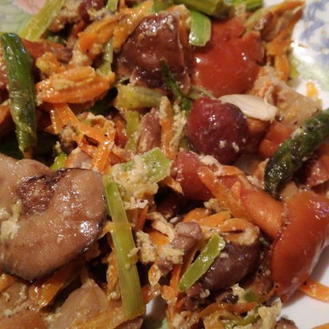 PEČURKE  NA AZIJSKI  NAČIN 