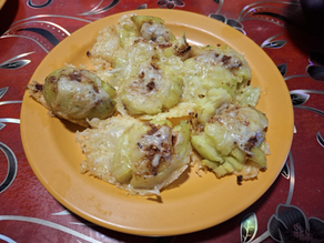 MLADI KROMPIR ZAPEČEN NA SIRU