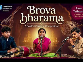 brOva bhAramA raghurAmA / Sai Sahana / Karthik / Krishna bandhu