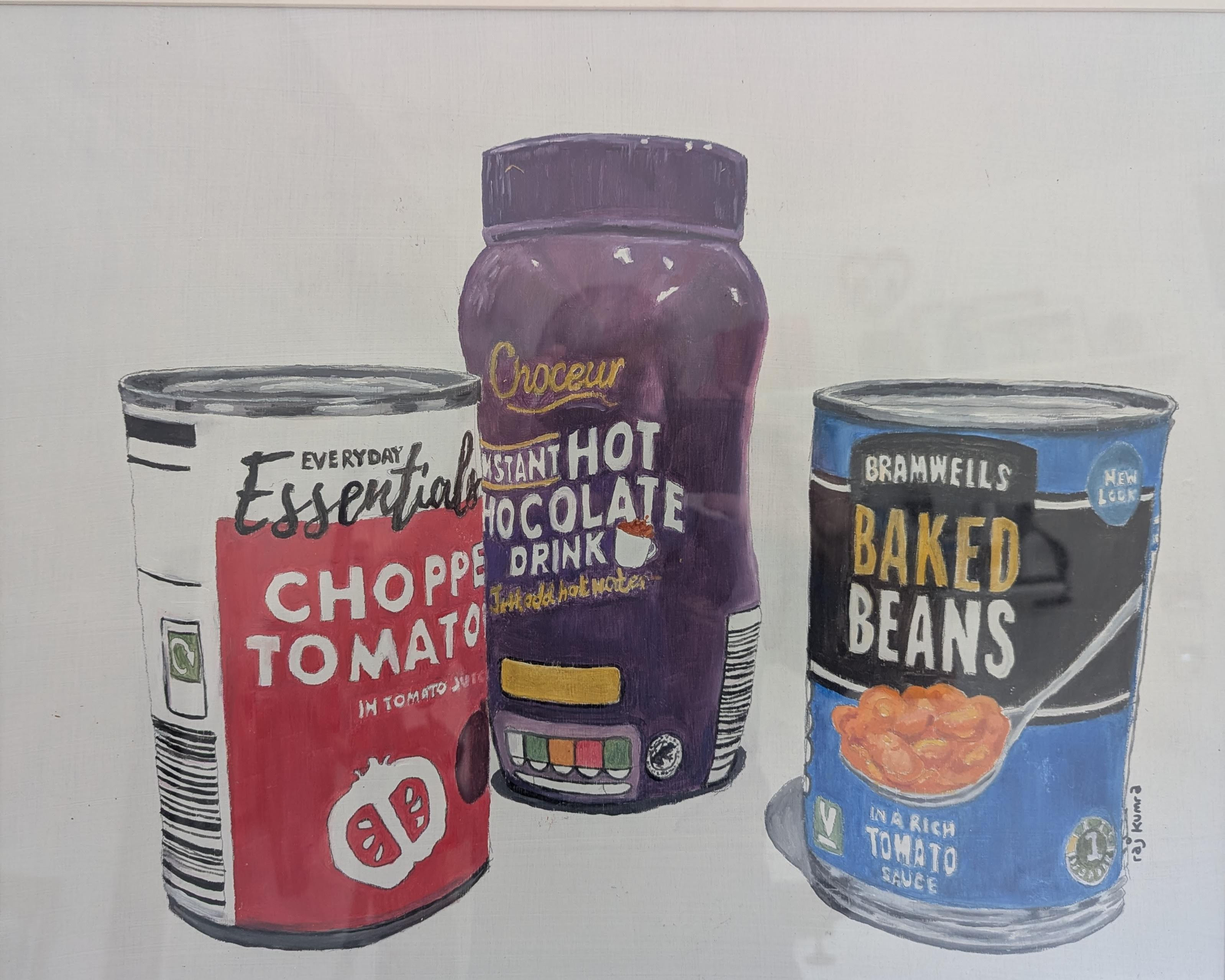 Spend a little - a modern still life