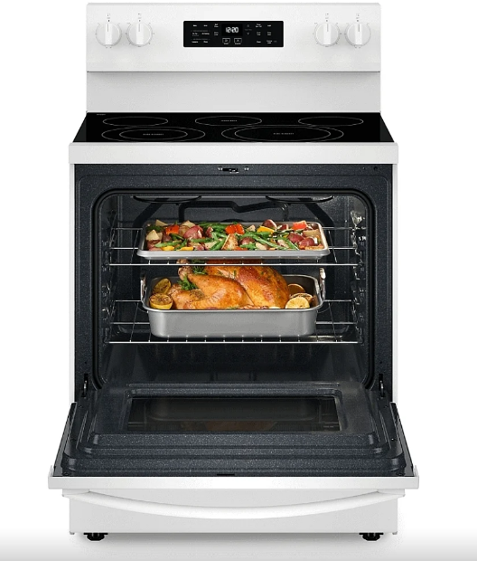 Thumbnail: Whirlpool YWFES5030RW Whirlpool 30 inch Range (YWFES5030RW)