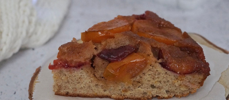 Torta rovesciata alle prugne