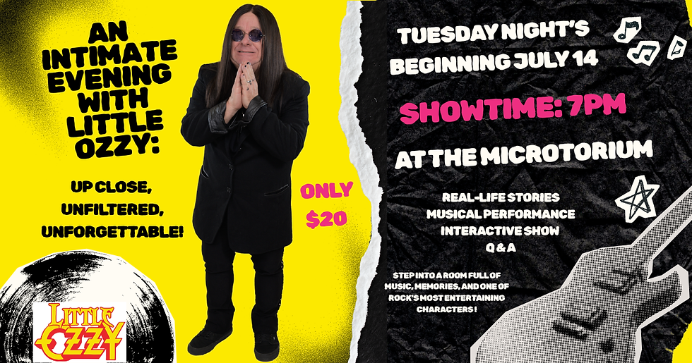 An Intimate Evening with Little Ozzy - Pigeon Forge, TN