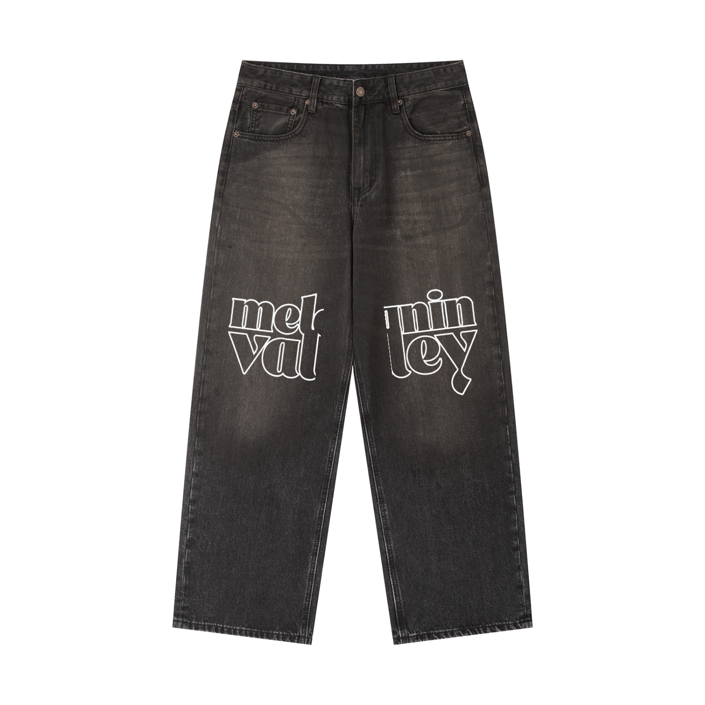 Melanin Valley Vintage Wash Heavyweight Denim Jeans