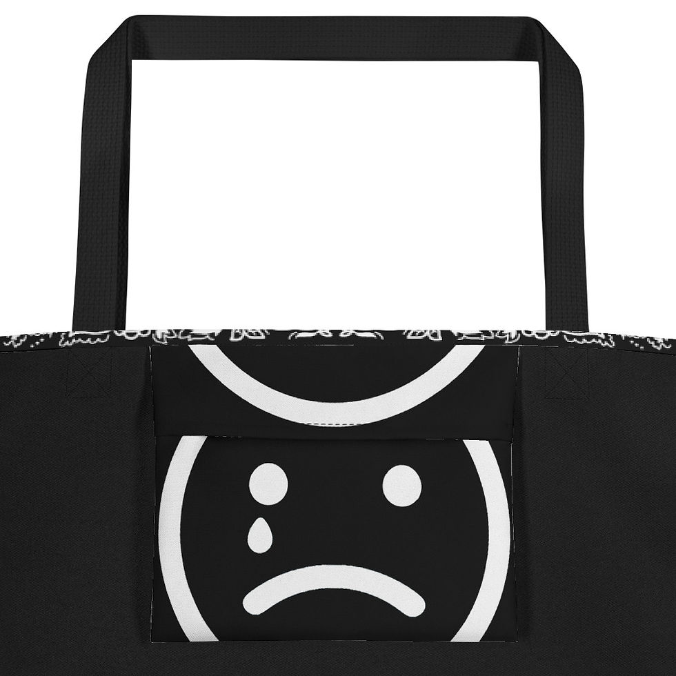 Thumbnail: All-Over Print Large Tote Bag