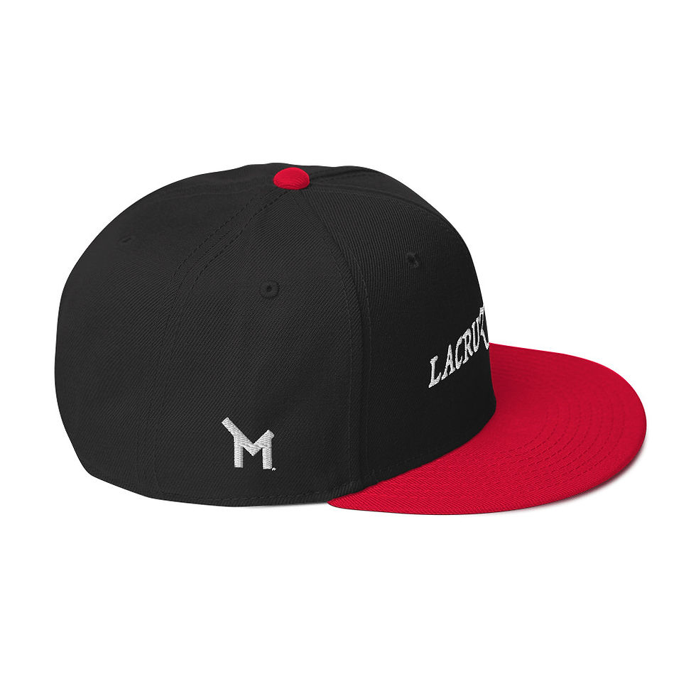 Thumbnail: LaCruz Miller White Logo Snapback