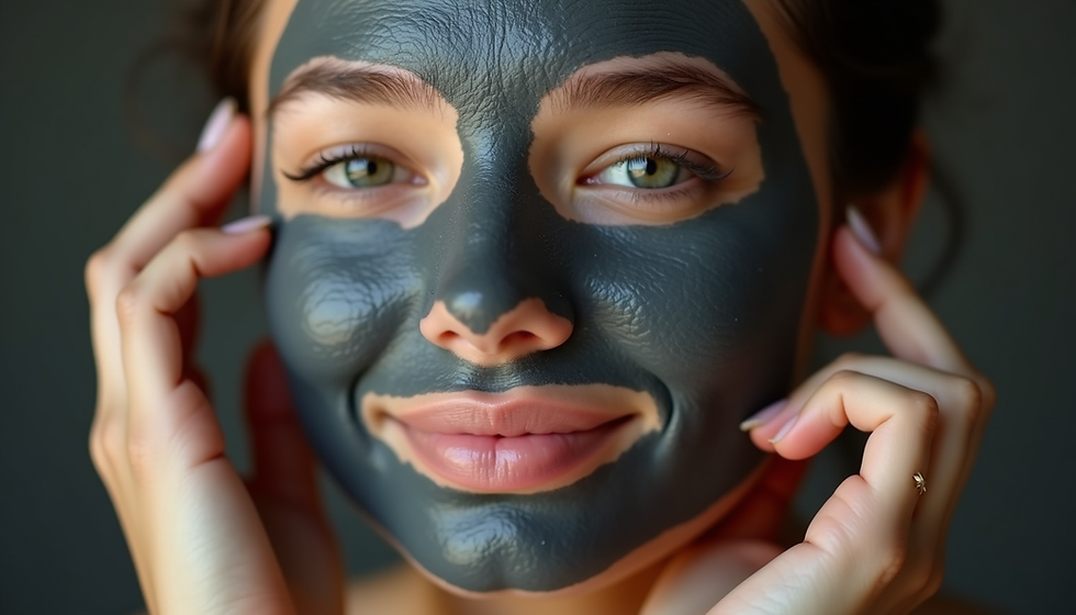 Charcoal face mask