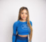 Thumbnail: Royal Long Sleeve Seamless Yoga Top