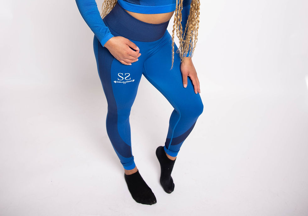 Thumbnail: Royal Seamless Yoga Bottoms
