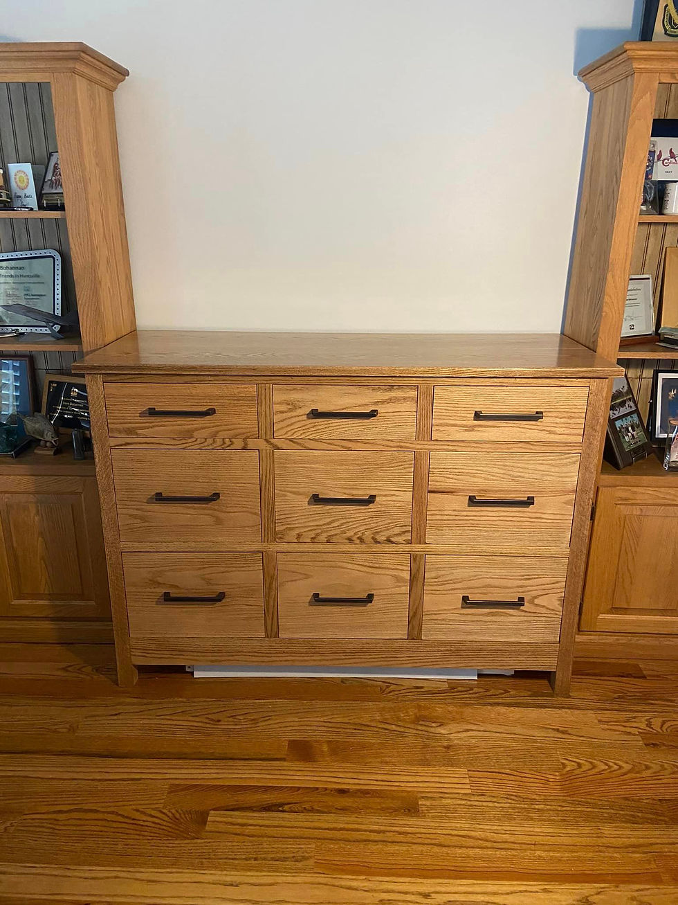 Oak Filing Cabinet