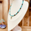 Miniature : Collier Finesse Turquoise