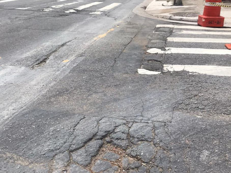 Reparo de buracos na Vila Pompéia/Zona Oeste